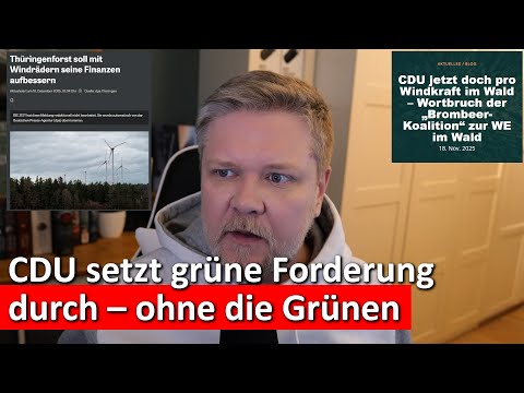 CDU kippt ihr Wald-Versprechen – Windräder jetzt mitten im Thüringer Forst? CDU kippt ihr Wald-Versprechen – Windräder jetzt mitten im Thüringer Forst?