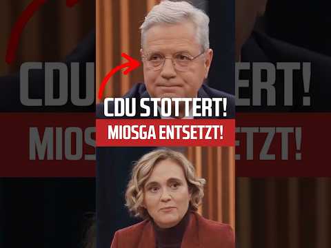 CDU Röttgen stottert bei Miosga!