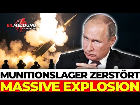 DER ERSTE SCHLAG: ATACMS treffen Munitionslager in Russland – Tausende Tonnen explodieren!