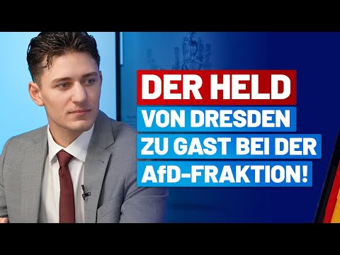Der Held von Dresden zu Gast bei der AfD-Fraktion im Bundestag! – Interview Der Held von Dresden zu Gast bei der AfD-Fraktion im Bundestag! – Interview