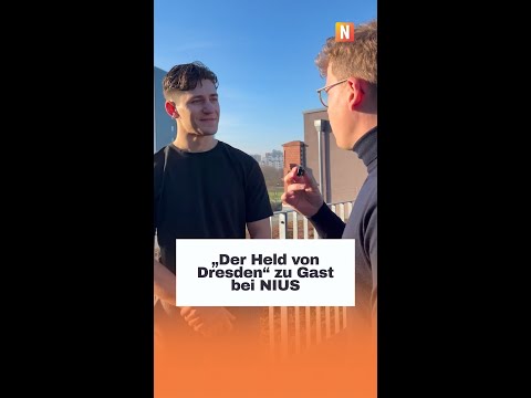 „Der Held von Dresden“ zu Gast bei NIUS „Der Held von Dresden“ zu Gast bei NIUS
