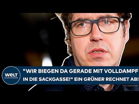 DEUTSCHLAND: „Wir biegen da gerade mit Volldampf in die Sackgasse!“ Ein Grüner rechnet ab!