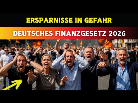 Deutschlands Finanzgesetz 2026, das Ihr Erspartes auslöschen könnte