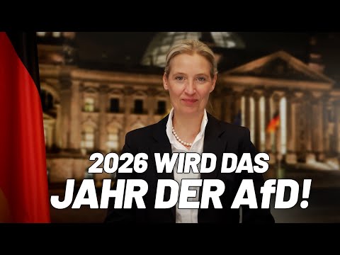 Die Jahresendabrechnung: Warum 2026 das Jahr der AfD wird! – Alice Weidel Die Jahresendabrechnung: Warum 2026 das Jahr der AfD wird! – Alice Weidel
