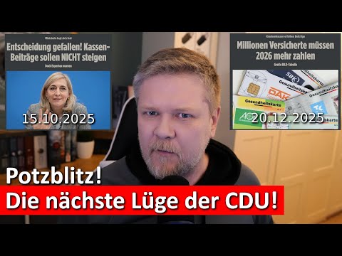 Die nächste politische Täuschung aufgeflogen? Krankenkassenbeiträge steigen massiv Die nächste politische Täuschung aufgeflogen? Krankenkassenbeiträge steigen massiv