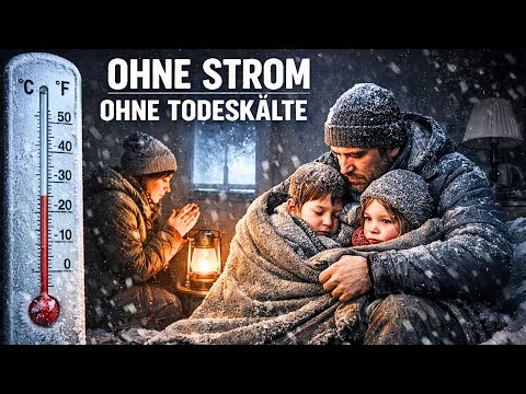 Diese Heizmethode könnte dein Leben retten – Legal in Deutschland, funktioniert ohne Strom