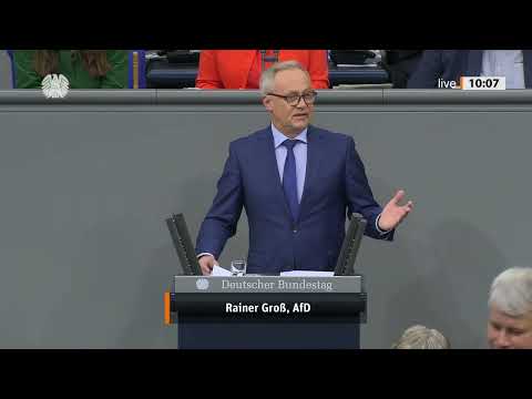 DONNERSCHLAG um 12! ⏰ Rainer Groß (AfD) erschüttert den Bundestag