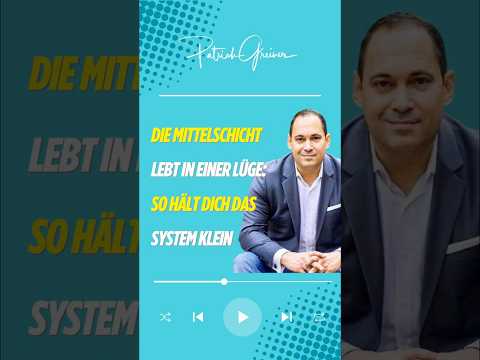 ⚠️ Die Mittelschicht lebt in einer Lüge – so hält dich das System klein ⚠️ Die Mittelschicht lebt in einer Lüge – so hält dich das System klein