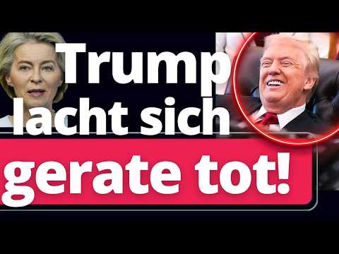 Eilmeldung: Von der Leyen droht USA mit Vergeltungsmaßnahmen! Eilmeldung: Von der Leyen droht USA mit Vergeltungsmaßnahmen!