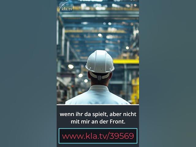 Ein Krieg ohne Krieger ist schwer zu führen! (Markus Böning) Ein Krieg ohne Krieger ist schwer zu führen! (Markus Böning)