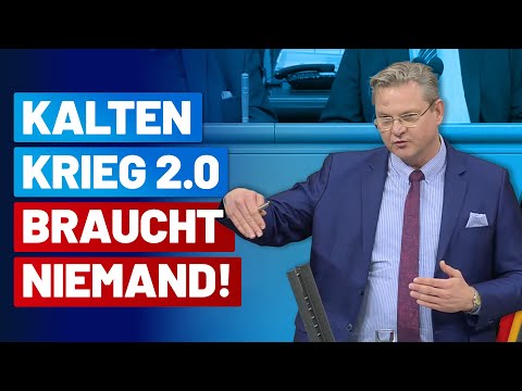 Einen Kalten Krieg 2.0 braucht niemand! Prof. Dr. Daniel Zerbin – AfD-Fraktion im Bundestag Einen Kalten Krieg 2.0 braucht niemand! Prof. Dr. Daniel Zerbin – AfD-Fraktion im Bundestag