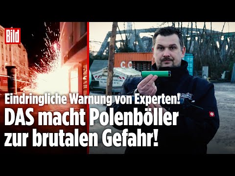 EINSATZKRÄFTE WARNEN: DAS macht Polenböller so gefährlich!