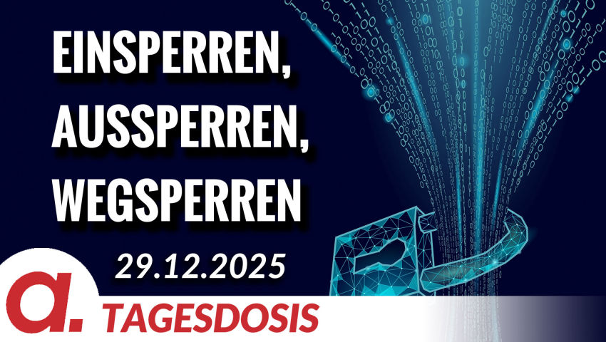 Einsperren, Aussperren, Wegsperren | Von Paul Clemente