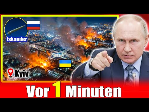 Endlich! Russland bombardiert Kiew – Iskander und Kalibr Raketen im All-Out-Angriff