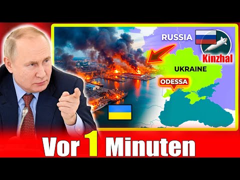 Endlich! Russland bombardiert Odessa – Kinschal-Hyperschallraketen treffen Hafenanlagen