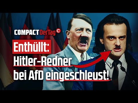 Enthüllt: Hitler-Redner bei AfD eingeschleust!💥 Enthüllt: Hitler-Redner bei AfD eingeschleust!💥