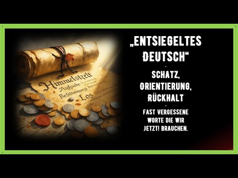 Entsiegeltes Deutsch Fast vergessene Worte, die wir jetzt brauchen – Frank Köstler Regentreff Entsiegeltes Deutsch Fast vergessene Worte, die wir jetzt brauchen – Frank Köstler Regentreff