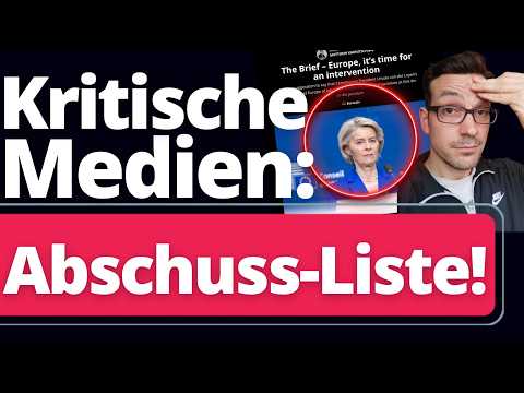EU-kritische Medien jetzt auf „Feindesliste“!