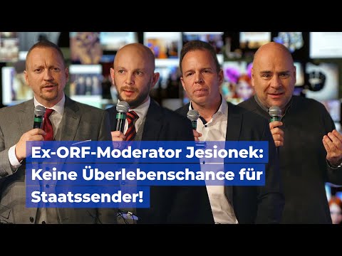 Ex-ORF Moderator Reinhard Jesionek bringt es auf den Punkt – Keine Überlebenschance für Staatsender Ex-ORF Moderator Reinhard Jesionek bringt es auf den Punkt – Keine Überlebenschance für Staatsender