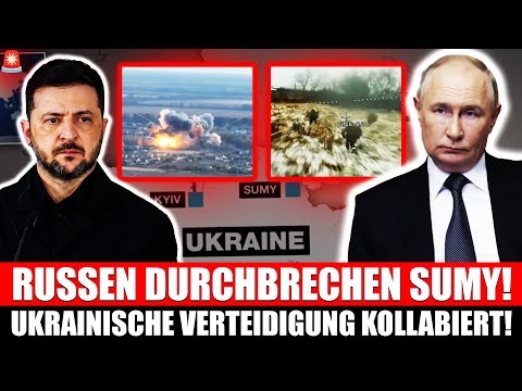 💥 RUSSLAND dringt in SUMY ein – MOSKAU rückt in GRENZDÖRFER vor, SOLDATEN im NOT-EINSATZ!
