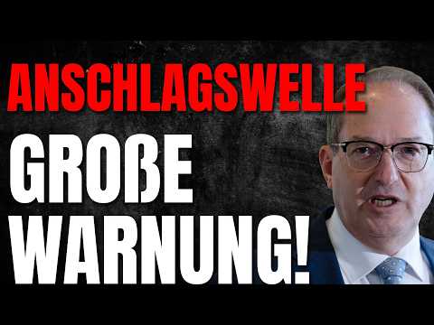 💥Polizei-Verband WARNT vor neuer Anschlagswelle 💥Polizei-Verband WARNT vor neuer Anschlagswelle