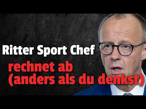 💥Ritter Sport Chef ESKALIERT: „Uns geht es noch zu gut“ 💥Ritter Sport Chef ESKALIERT: „Uns geht es noch zu gut“