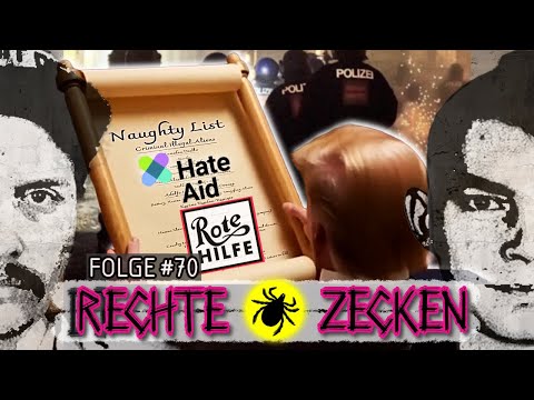 🔴[R]echte Zecken #70 – HateAid von USA sanktioniert, Kontosperre ROTE HILFE & SILVESTER naht!