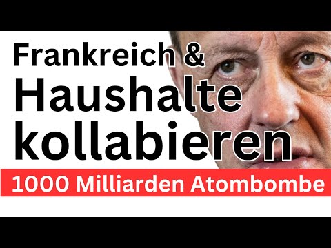 Frankreich-Bankrott absehbar ❌ Deutschland zahlt ❌ Frankreich-Bankrott absehbar ❌ Deutschland zahlt ❌