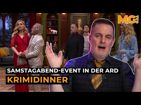Ganz neue Idee: ARD veranstaltet ein KRIMIDINNER Ganz neue Idee: ARD veranstaltet ein KRIMIDINNER