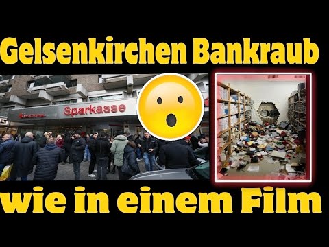Gelsenkirchen Bankraub – wie im Film 😂 Gelsenkirchen Bankraub – wie im Film 😂