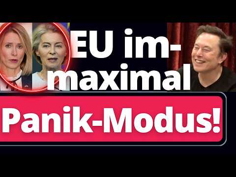 Genial: Elon Musk zerlegt von der Leyen und EU Bürokraten nach Strich und Faden! Genial: Elon Musk zerlegt von der Leyen und EU Bürokraten nach Strich und Faden!