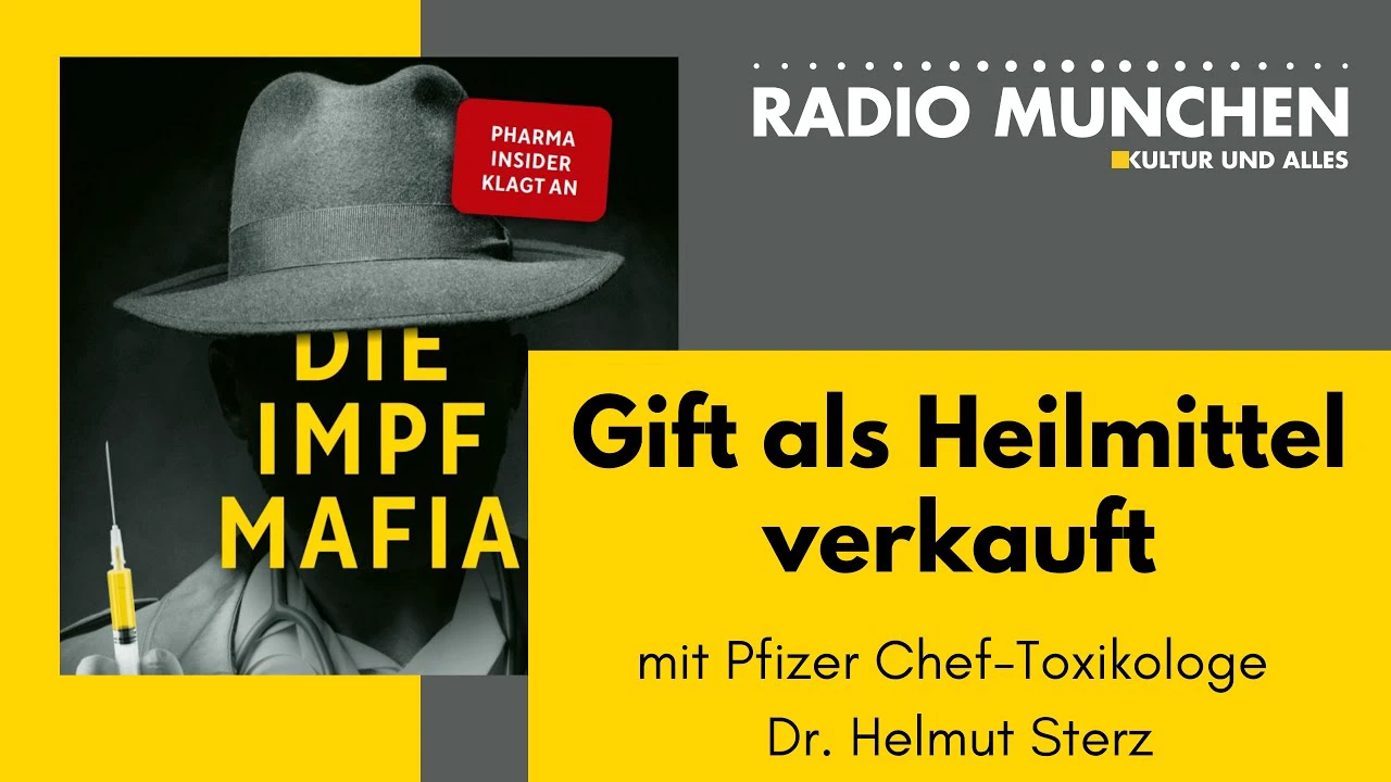 Gift als Heilmittel verkauft – Interview mit Pfizer Ex-Chef-Toxikologe Dr. Helmut Sterz