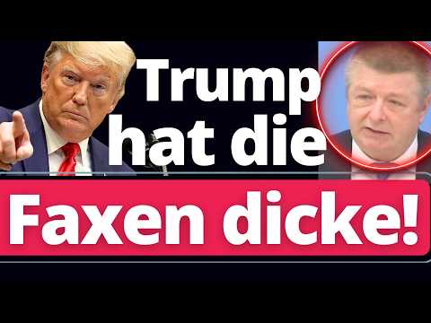 Größte Politbombe 2025: Trump erwägt Sanktionen gegen Verfassungsschutz!!! Größte Politbombe 2025: Trump erwägt Sanktionen gegen Verfassungsschutz!!!