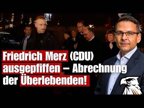 „Hau ab, Lügenkanzler!“ | Friedrich Merz (CDU) ausgepfiffen – Abrechnung der Überlebenden!
