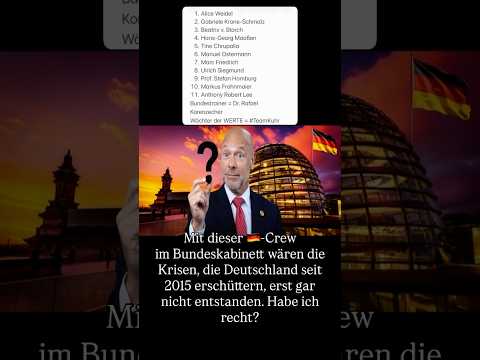 I have a dream – Meine „Vernunft-Elf⚽️“ für ❤️🇩🇪❤️ = #BundeskabinettCrew I have a dream – Meine „Vernunft-Elf⚽️“ für ❤️🇩🇪❤️ = #BundeskabinettCrew