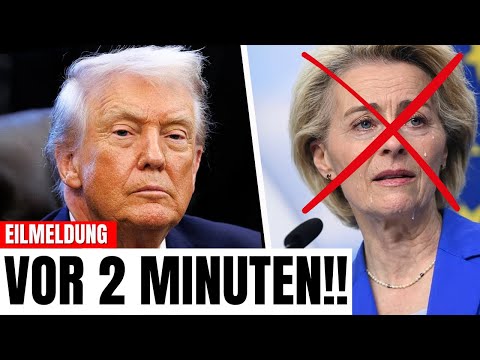 „Ihr Verhalten ist untragbar!“ – US-Regierung VERLIERT DAS VERTRAUEN IN VON DER LAYEN !