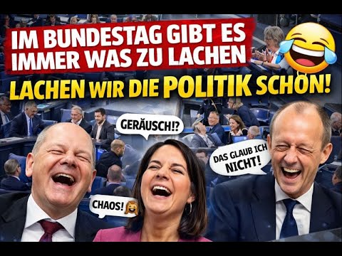 IM BUNDESTAG GIBT ES IMMER WAS ZU LACHEN 😂 – Lachen wir uns die Politik schön!