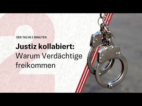 Justiz kollabiert: Warum Verdächtige freikommen | Der Tag in 2 Minuten Justiz kollabiert: Warum Verdächtige freikommen | Der Tag in 2 Minuten