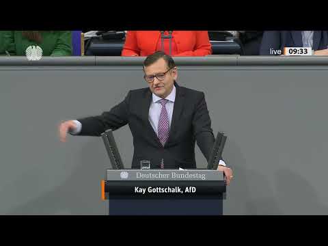 Kay Gottschalk sagt seine Meinung – Klare Worte im Bundestag