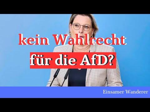 Kein Wahlrecht mehr bei Volksverhetzung? Neuer Gesetzentwurf gegen die AfD