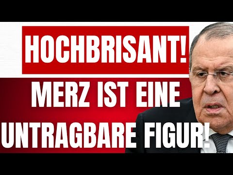 Lawrow schickt knallharte Worte an MERZ & EU! – Merz ist eine bösartige Person! Lawrow schickt knallharte Worte an MERZ & EU! – Merz ist eine bösartige Person!