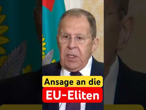 Lawrow über die EU-Eliten