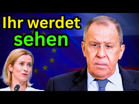 Lawrow zerstört gnadenlos die Kriegstreiber in der EU Lawrow zerstört gnadenlos die Kriegstreiber in der EU
