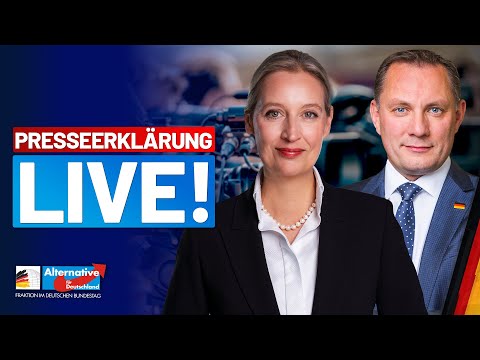 LIVE: Pressekonferenz der AfD-Fraktion! LIVE: Pressekonferenz der AfD-Fraktion!