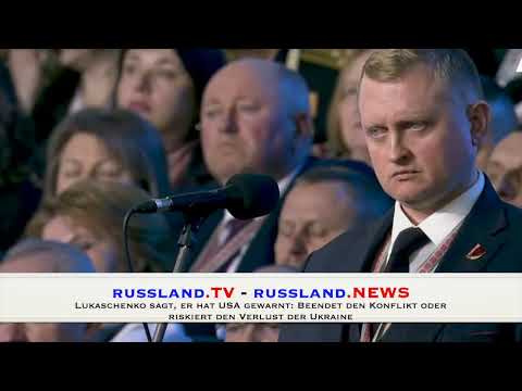 Lukaschenko sagt, er hat USA gewarnt: Beendet den Konflikt oder riskiert den Verlust der Ukraine