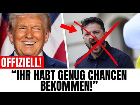 MACHTWORT aus Washington – Trump stellt der Ukraine ein Ultimatum! MACHTWORT aus Washington – Trump stellt der Ukraine ein Ultimatum!