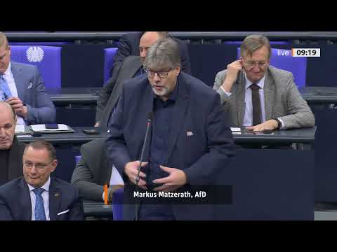 Markus von der AfD gibt im Bundestag seinen Senf dazu