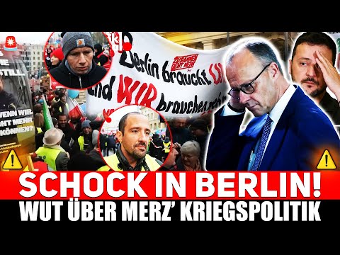 MASSENPROTESTE in DEUTSCHLAND – NEIN zu MERZ’ AUFRÜSTUNGSKURS!