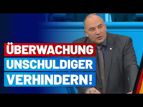 Massenüberwachung darf nicht das Mittel zur Sicherheit sein! – Steffen Janich – AfD-Fraktion Massenüberwachung darf nicht das Mittel zur Sicherheit sein! – Steffen Janich – AfD-Fraktion