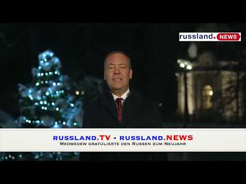 Medwedew gratulierte den Russen zum Neujahr Medwedew gratulierte den Russen zum Neujahr